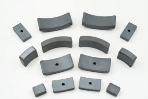 Wholesale Sintered Wet Pressed Permanent Magnet Ferrite Tile For Motorcycle Motor from china suppliers