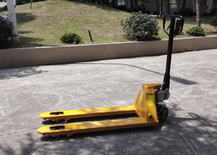 Complete Pump Design Hand Pallet Truck PU Wheel With Capacity 3000kgs