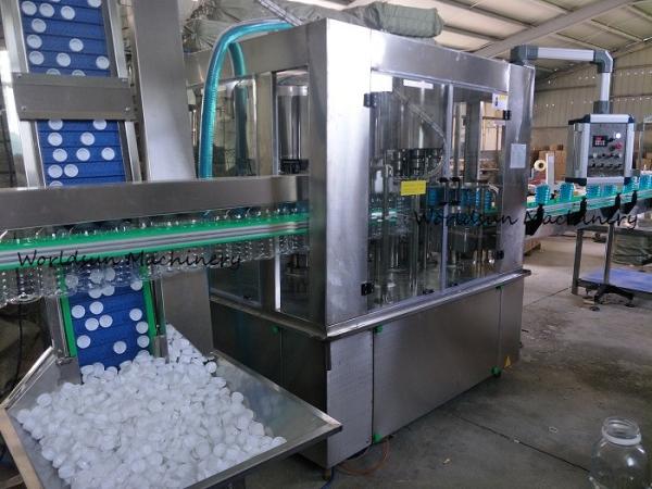 SGS 5000ml Liquid Fertilizer Filling Machine For Plastic Bottle drinking water