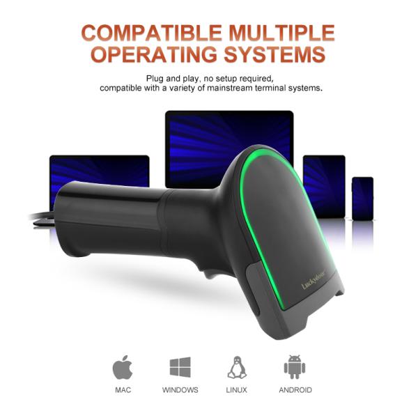 Good Price Handheld Wired Lecteur Code bar Use with Pos Machine for Pos Systems