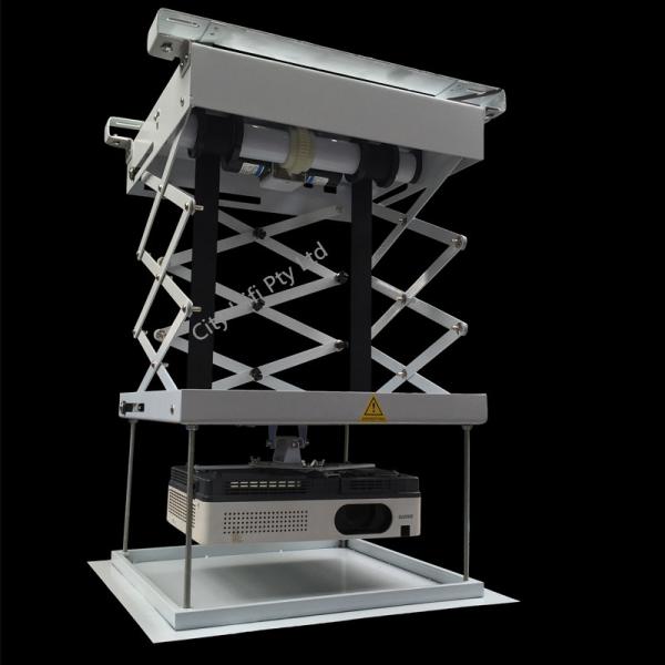 50KG Carry Weight Motorized Projector Bracket Lift With Tubular Motor 100cm