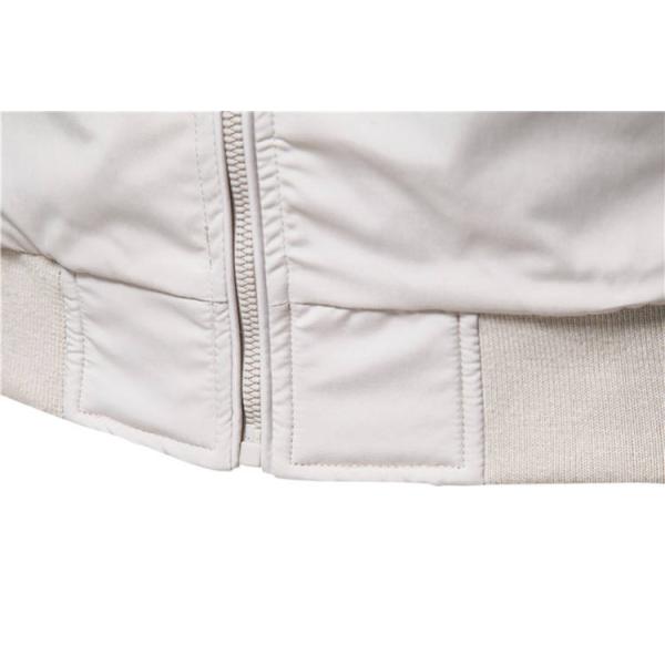 Solid Color Warm Down Jacket Spring Autumn Handsome Casual Jacket