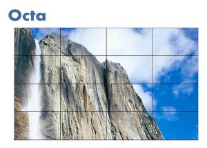 Wholesale 4x4 LCD Video Wall 46 Inch Seamless Commercial 4K LCD Screen Wall from china suppliers