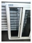 American Style Upvc windows Popular Design Vinyl Single Sliding Window and Fixed