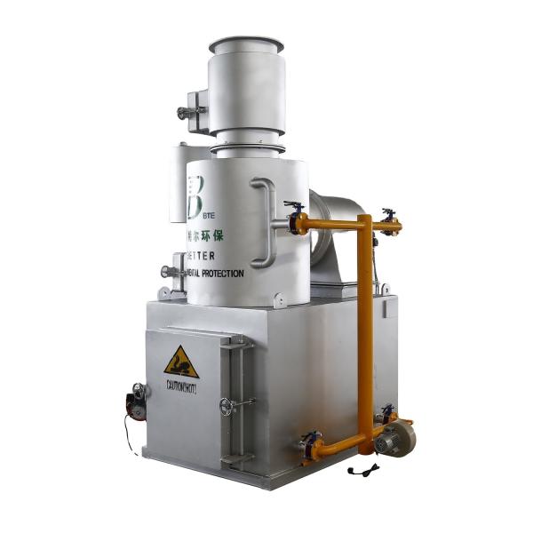Secondary Combustion Chamber Incinerator for Waste Disposal 750L/H Capacity