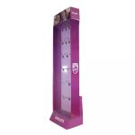 Supermarket Retail Custom Cardboard Hook Display For USB Cable Earphones