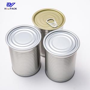 Wholesale Food Grade Sauce Tin Can for Pet Food Packaging with BPA Free and Easy Open Lid from china suppliers
