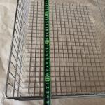 Custom Size 304 Stainless Steel Wire Mesh Oven Bakery Bread Basket for