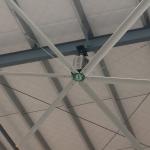 1.2KW 22FT Food Stall Dc High Volume Low Speed Fans