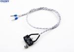 White Auto Electrical Cable Assemblies Twisted PVC Wire With Miniature Switch