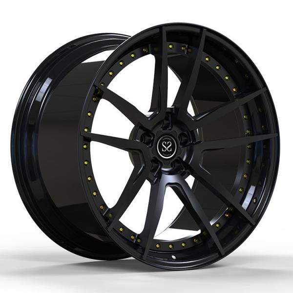 Lamborghini Aventador 2015 21x13.5 Custom Forged 2-PC Forged Rims Full Gloss