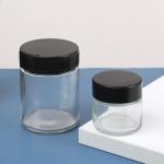 8oz Glass Cylinder Glass Jars Child-proof Lid for Exquisite Food Storage and