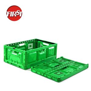 Wholesale Collapsible Stackable Plastic Crate for Easy Transportation of Agricultural Goods from china suppliers
