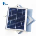 9V 4.5W aluminum transparent glass solar panel for Solar educational TOOLS ZW-4