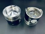 C6.4 E320D Mitsubishi Excavator Engine Parts F40100 77.5mm Hydraulic Piston