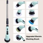 VIROS Adjustable Electric Cleaning Brush Handheld Scrubber IPX Waterproof