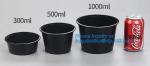 PLA Tray To Go Containers Food Disposable Biodegradable Plastic PLA bowl Salad