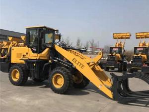 Wholesale Wheel Loader Small Log Loader With Wood Grab Elite 920 Wood Timber Loader from china suppliers