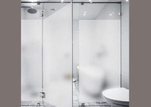 Wholesale Anti Impact Decorative Frosted Glass / Frosted Security Glass For Bathroom Door Panel from china suppliers