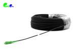 Outdoor FTTH Aerial Drop Fiber Optic Pigtail SC APC 9 / 125μm Simplex G657A1