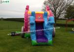 Princess carriage inflatable jumping castle slide with lead free material on