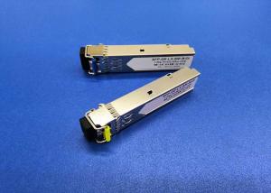 Wholesale Simplex LC 10KM 1000base-LX SFP Equivalent Single Mode BIDI SFP TX1550nm RX1310nm from china suppliers