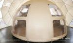 Panoramic Ellipse Campsite Glamping Hotel Tent All Timber Frame 5 Diameter