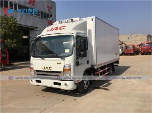 Wholesale JAC 4X2 5T Refrigerator Box Truck For Transporting Frozen Fish from china suppliers