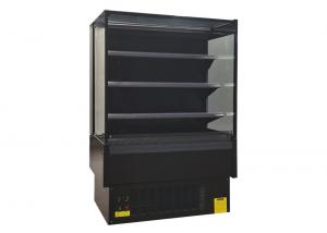 China SEMI Vertical Refrigerated Square Grab And Go Display Cooler R404a on sale