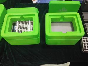 Wholesale Ultra-low Temperature benchtop Ice-free Cryo Container -80℃ Freezer For Metal Test Rube Rack from china suppliers