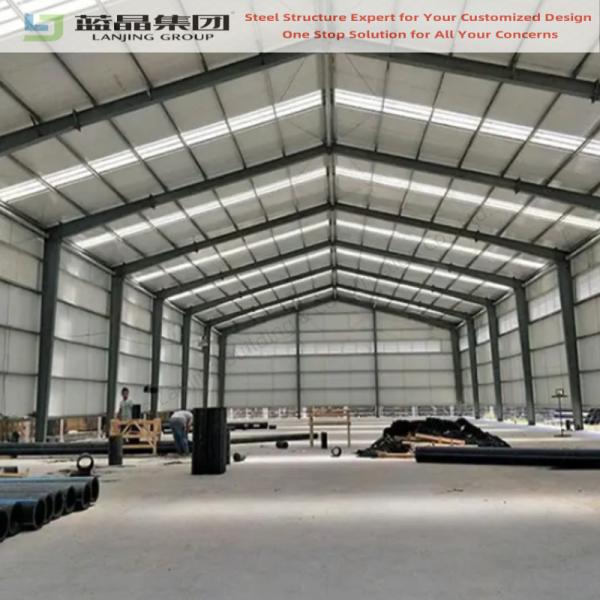High Quality Prefabricated Steel Building Construction Building Garage Shed