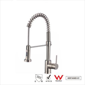 Wholesale Hot Cold Water Mixer Pull out Sink Faucets Chrome Surface Treatment from china suppliers