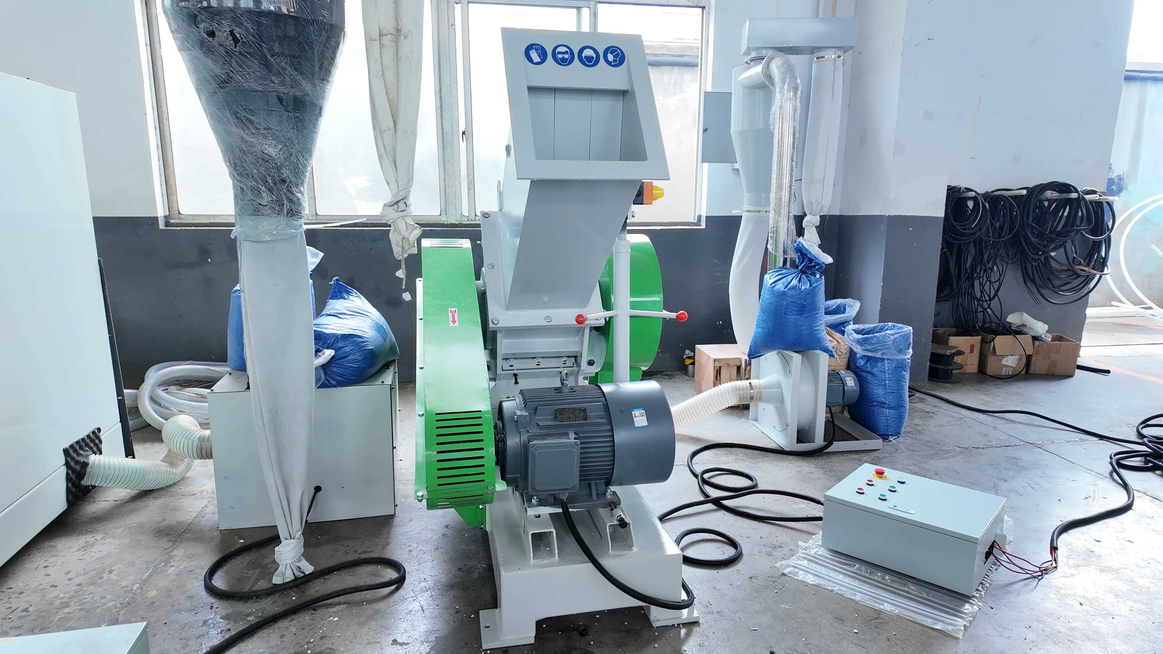 Low Noise Durable Pipe Crusher for HDPE PPR Plastic Pipe Material Crusher Shredding