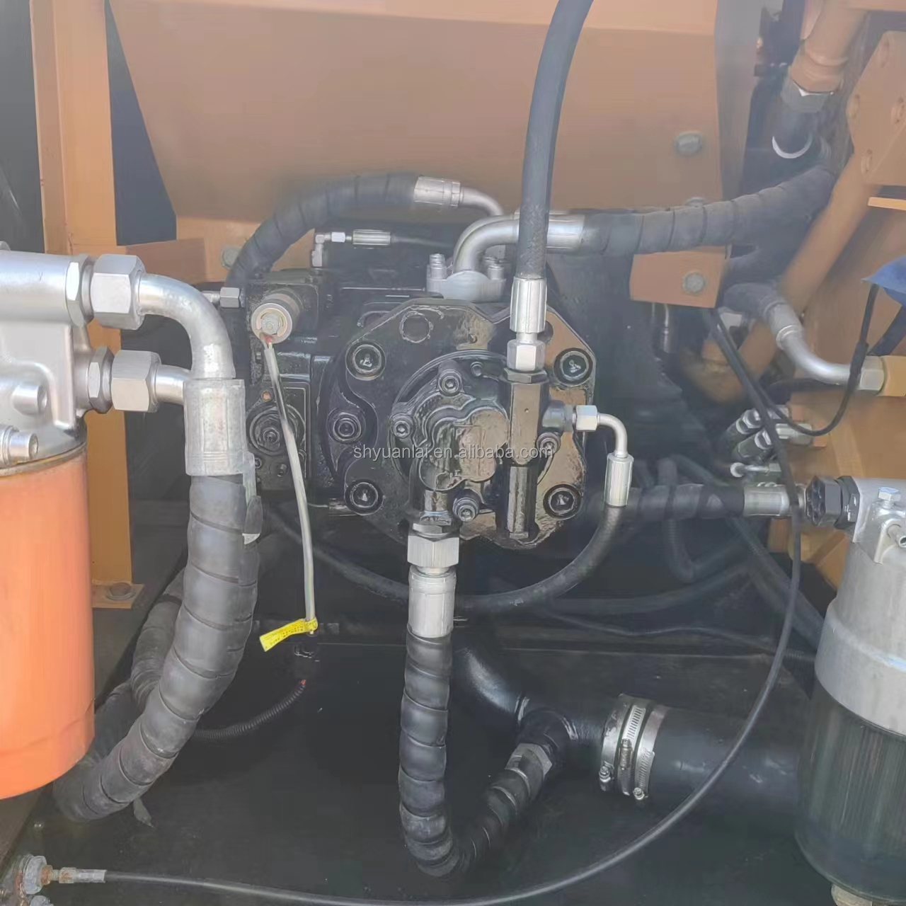 Sany SY135C Used Excavator Original Color With Original Hydraulic Cylinder