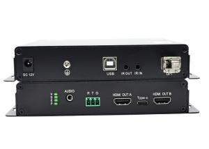 Wholesale High-Performance 4K 60Hz HDMI Fiber Optic Extender – Transmit up to 10KM from china suppliers