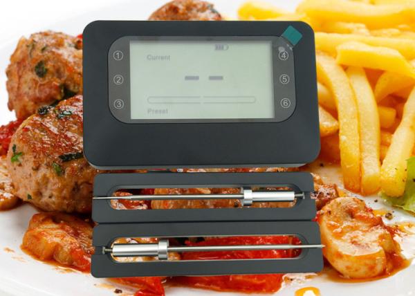 Household Bluetooth BBQ Thermometer Bluetooth Oven Thermometer With Six Probes
