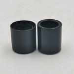 Black Color Double Wall Plastic Perfume Bottle Cap For 15mm Mouth Bottle