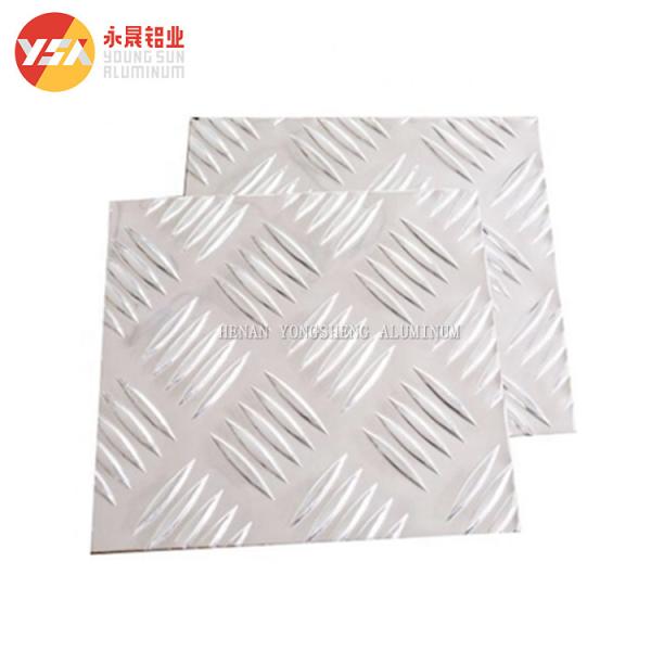 3003 Aluminum Checker Plate Sheet Embossed Aluminum Tread Plate For Anti Slip