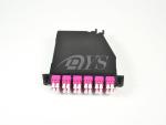 40G OM3 MPO/MTP Optical Fiber Patch Cord / Fiber Optic Jumper , Waterproof