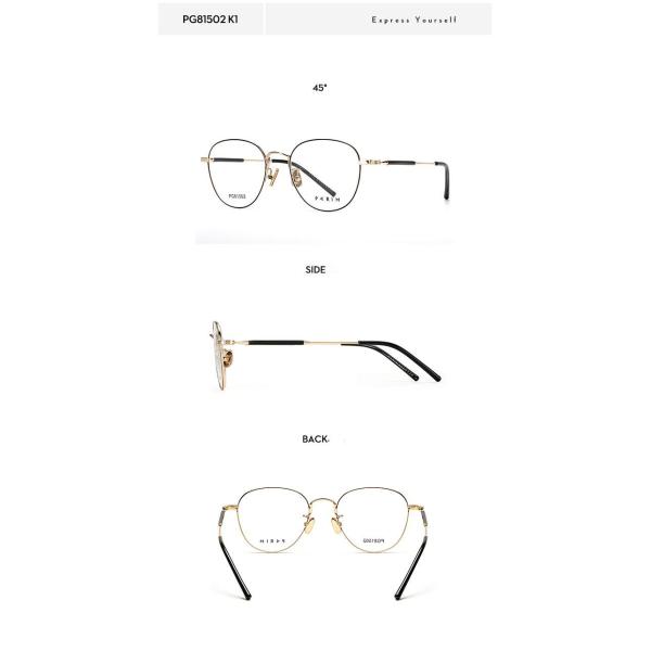 Metal Men Optical Frames Round Eyeglass 19MM Bridge