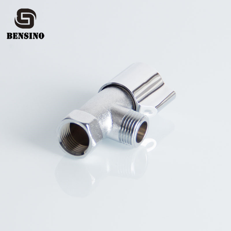 Chrome Plated 0.8MPA 14mm Water Heater Non Return Valve