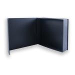 Custom Logo Black Luxury Gift Boxes With EVA Cardboard Packaging Box