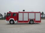 ISUZU Rapid Response Gas RC Fire Truck Red Color For Emergency Rescue
