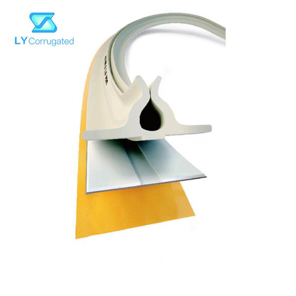 0.4*1.0mm Plastic Adhesive Creasing Matrix For Packaging Industry Offset