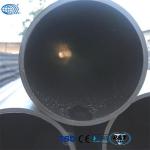 Water Supply Flexible PE HDPE Irrigation Pipe Black With Blue Strip