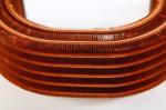 Refrigerated Evaporator Finned Copper Tube Heat Exchanger Cooler Custom