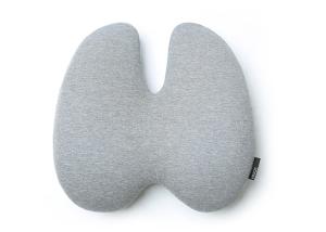 Wholesale Custom Office Chair Memory Foam Back Cushion Waist Support Pillow Grey from china suppliers