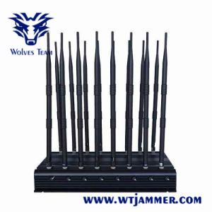 Wholesale 18 Antennas 60M All In One GPS WiFi Mobile Phone Signal Jammer from china suppliers
