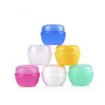 Empty Clear Blue Petg Plastic cosmetic jar Packages 10ml To 500ml Skincare