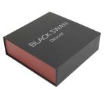 Custom Logo Luxury Black Gift Box with Magnetic Closure Made from Recycled